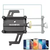 Rockbros 699-BK Aluminum Alloy Bicycle Phone Holder - Black-5907769313943 4 kép
