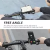Rockbros 699-BK Aluminum Alloy Bicycle Phone Holder - Black-5907769313943 8 kép