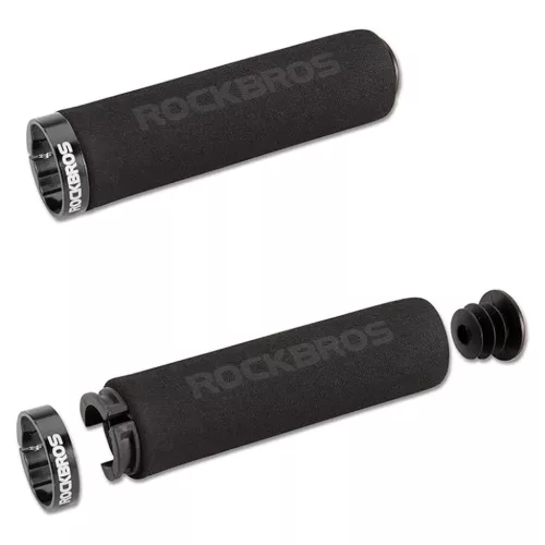 Rockbros BT1001BKBK szivacsos kerékpár kormány markolat - fekete-5907769314070 2 kép