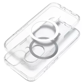   Átlátszó tok 2 mm az IPHONE 15 Pro Max számára MagSafe kompatibilis (kamera védelem) átlátszó tok