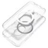 CLEAR 2 mm tok IPHONE 15-höz kompatibilis MagSafe-fel (kameravédelemmel) átlátszó tok