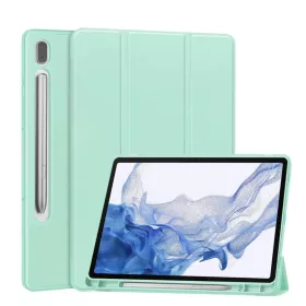    Techsuit - Flex Trifold (ceruzatartóval) - Samsung Galaxy Tab S10 FE Plus - Matcha zöld tok