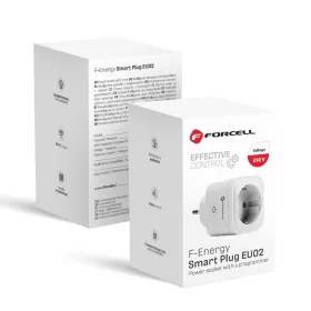 FORCELL F-ENERGY EU02 Okos Dugalj 230V WiFi-vel, programozóval és Tu-5903396379208 1 kép