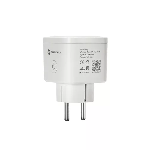 FORCELL F-ENERGY EU02 Okos Dugalj 230V WiFi-vel, programozóval és Tu-5903396379208 3 kép
