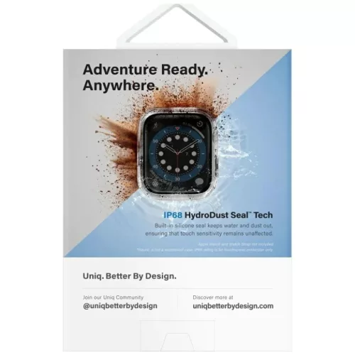 Uniq Nautic tok Apple Watch 42mm - Átlátszó tok-8886463692622 8 kép
