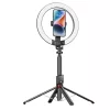Blavec Selfie Körfényt lámpa Alumínium Aura LED RGB Körfény P50 -5900217471035 3 kép