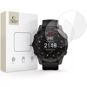 Edzett üveg Tech-protect Glass Fit+ 2-csomagos Garmin Fenix 7X / 7X P-5906302318605 1 kép