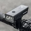 Rockbros 24510003001 első kerékpárlámpa 260 lm + USB-C - USB-A ká-5907769313424 2 kép
