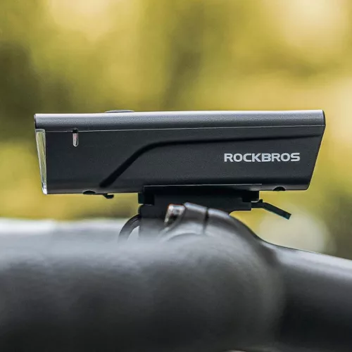 Rockbros 24510003001 első kerékpárlámpa 260 lm + USB-C - USB-A ká-5907769313424 3 kép