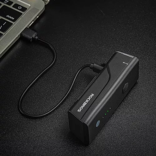 Rockbros 24510003001 első kerékpárlámpa 260 lm + USB-C - USB-A ká-5907769313424 6 kép