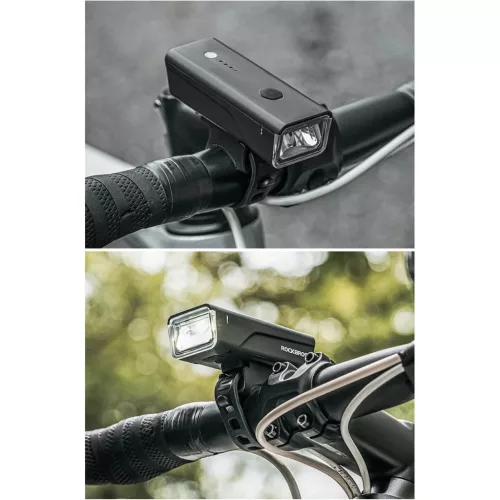 Rockbros 24510003001 első kerékpárlámpa 260 lm + USB-C - USB-A ká-5907769313424 10 kép