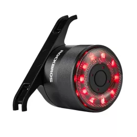 Rockbros Q1 Hátsó Kerékpár Lámpa 7 Színű LED + USB-C - USB-A K�-5907769313349 1 kép