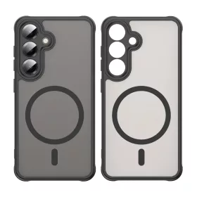  Techsuit - HaloFrost II MagSafe - Samsung Galaxy S24 - Fekete tok-5949419296657 2 kép