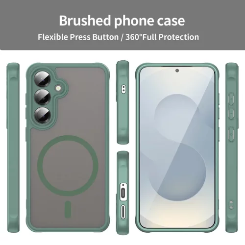  Techsuit - HaloFrost II MagSafe - Samsung Galaxy S24 - Zöld tok-5949419296640 3 kép