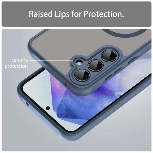  Techsuit - HaloFrost II MagSafe - Samsung Galaxy A55 5G - Tengerészk-5949419296558 6 kép