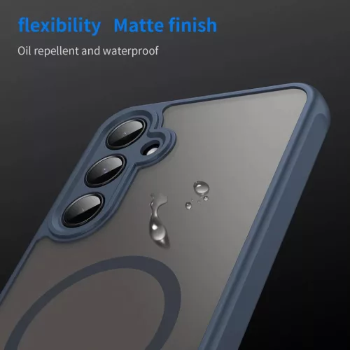  Techsuit - HaloFrost II MagSafe - Samsung Galaxy A55 5G - Tengerészk-5949419296558 7 kép