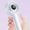 Techsuit - Mini hordozható kézi ventilátor (CT-110) - LED digitáli-5949419191556 4 kép