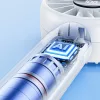 Techsuit - Mini hordozható kézi ventilátor (CT-110) - LED digitáli-5949419191556 6 kép