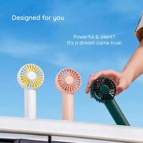 JisuLife - Prémium Hordozható Mini Ventilátor Life1 (FA20) - USB-C -6975061531890 7 kép