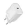 JELLICO fali töltő EU53 PD 30W 1xUSB-C + kábel USB-C - USB-C Fehér