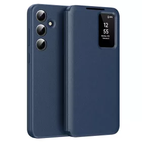  Samsung Galaxy A56 5G Kék Techsuit SmartView sorozat tok-5949419302778 1 kép