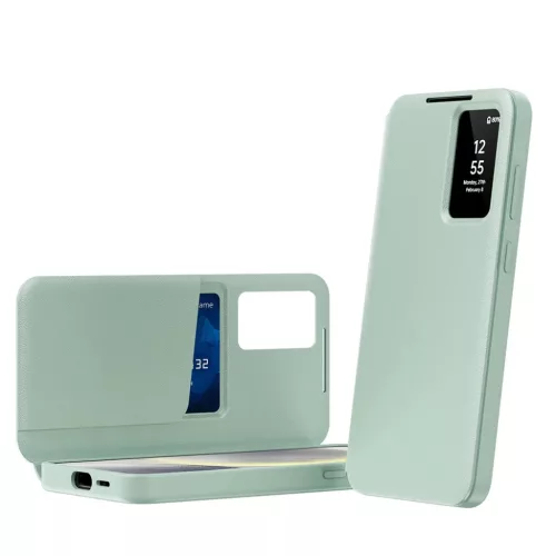  Techsuit - SmartView Sorozat - Samsung Galaxy S23 Ultra - Zöld tok-5949419303515 2 kép