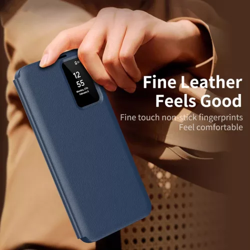  Techsuit - SmartView Sorozat - Samsung Galaxy S24 - Kék tok-5949419303195 5 kép