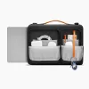 Tech-protect Defender Bag Laptop 13-14 Fekete/narancssárga-5906302368839 6 kép
