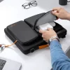 Tech-protect Defender Bag Laptop 13-14 Fekete/narancssárga-5906302368839 8 kép