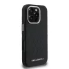  iPhone 16 Pro Fekete Karl Lagerfeld Grained PU Ismétlődő Logó Mag-3666339455408 4 kép