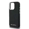  iPhone 16 Pro Fekete Karl Lagerfeld Grained PU Ismétlődő Logó Mag-3666339455408 5 kép