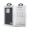  iPhone 16 Pro Fekete Karl Lagerfeld Grained PU Ismétlődő Logó Mag-3666339455408 7 kép