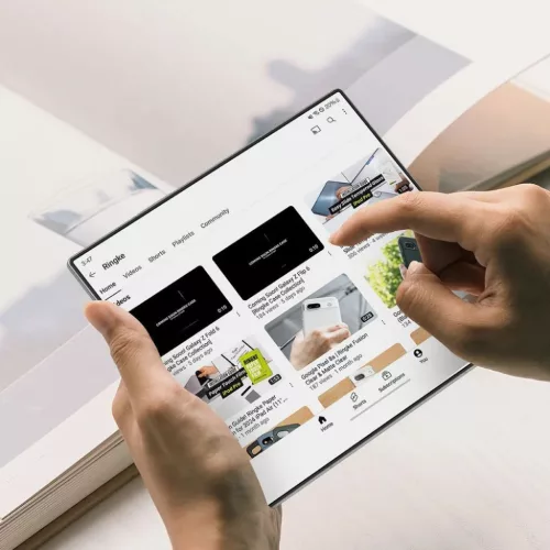  Samsung Galaxy Z Fold 7 átlátszó Ringke Dual Easy Pro 2-pack kijel-8800293855446 6 kép