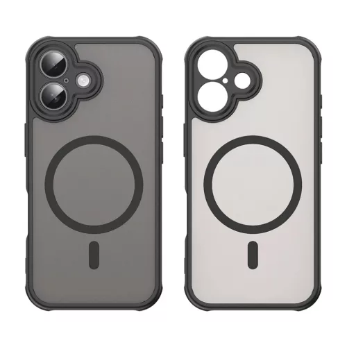  Techsuit - HaloFrost II MagSafe - iPhone 16 - Fekete tok-5949419297050 2 kép