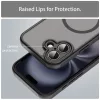  Techsuit - HaloFrost II MagSafe - iPhone 16 - Fekete tok-5949419297050 4 kép