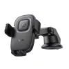 Autós telefontartó indukciós Hoco 15W középkonzol HW32 fekete-6942007646949 3 kép