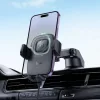 Autós telefontartó indukciós Hoco 15W középkonzol HW32 fekete-6942007646949 6 kép
