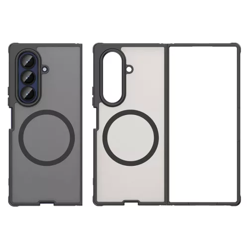  Samsung Galaxy Z Fold7 Fekete Techsuit HaloFrost II MagSafe tok-5949419296138 2 kép