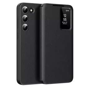    Techsuit - SmartView sorozat - Samsung Galaxy S23 Plus - Fekete tok
