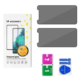 Wozinsky Privacy Glass edzett üveg Xiaomi Poco M7-hez, 2 darabos csom-5907769377501 2 kép