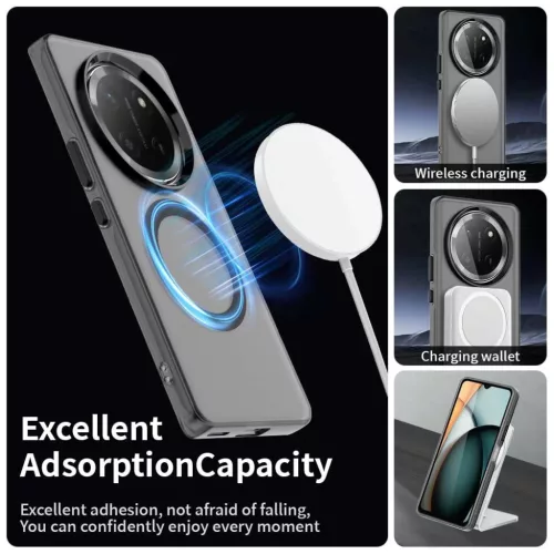  Honor Magic7 Lite / X9c Fekete Techsuit CandyCase MagSafe tok-5949419311015 3 kép