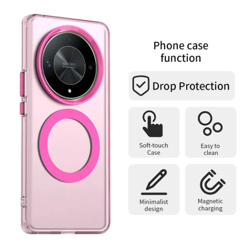  Honor Magic6 Lite Rózsaszín Techsuit CandyTok MagSafe tok-5949419311091 2 kép