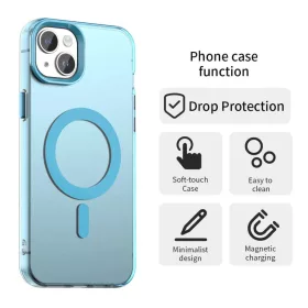  iPhone 13 Kék Techsuit CandyCase MagSafe tok-5949419314139 2 kép