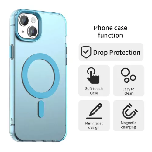  iPhone 13 Kék Techsuit CandyCase MagSafe tok-5949419314139 2 kép
