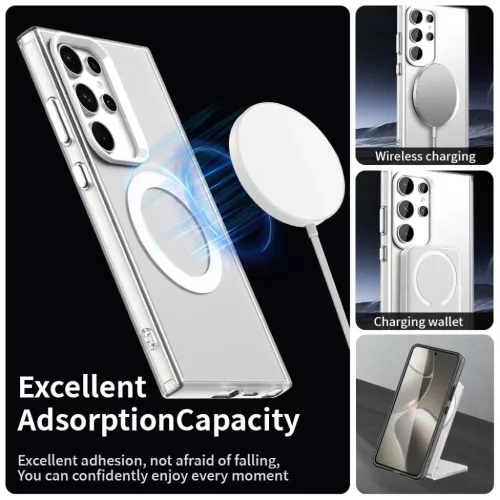  Samsung Galaxy S24 Ultra Fehér Techsuit CandyCase MagSafe tok-5949419312807 4 kép
