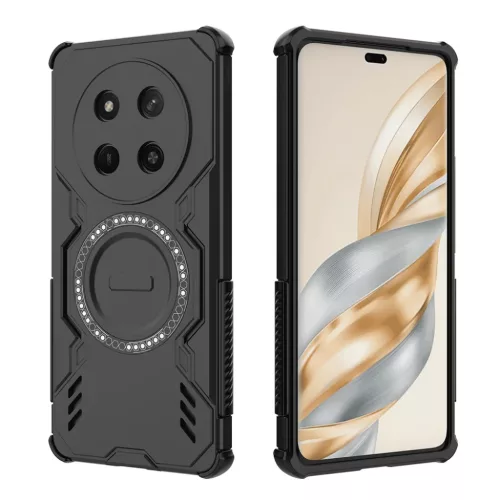  Honor Magic7 Lite / X9c Fekete Techsuit - ArmorMag Tok-5949419315471 2 kép
