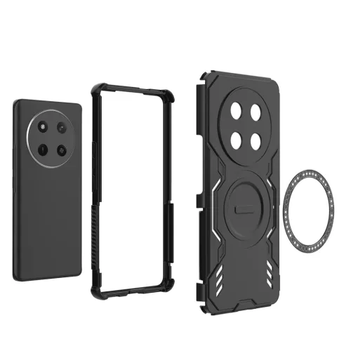  Honor Magic7 Lite / X9c Fekete Techsuit - ArmorMag Tok-5949419315471 5 kép