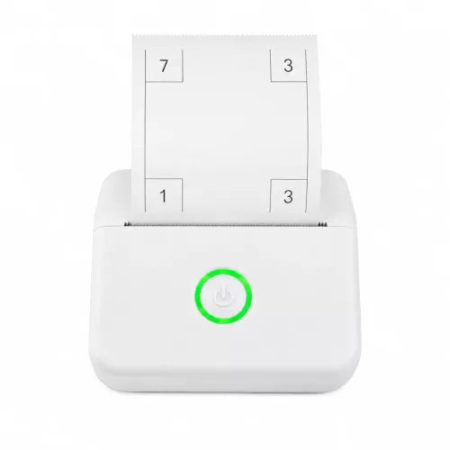 Mini hőnyomtató bluetooth DT1-0 / X6 mini fehér, e-nyugta kompatibi-5906961903136 5 kép