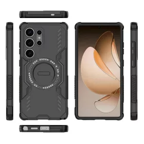  Samsung Galaxy S25 Ultra Fekete Techsuit ArmorMag tok-5949419315617 2 kép