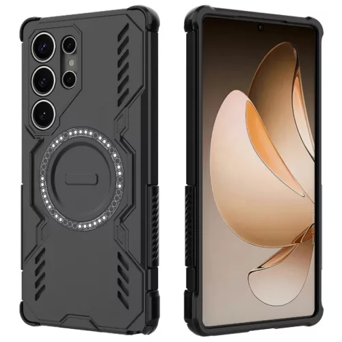  Samsung Galaxy S25 Ultra Fekete Techsuit ArmorMag tok-5949419315617 3 kép